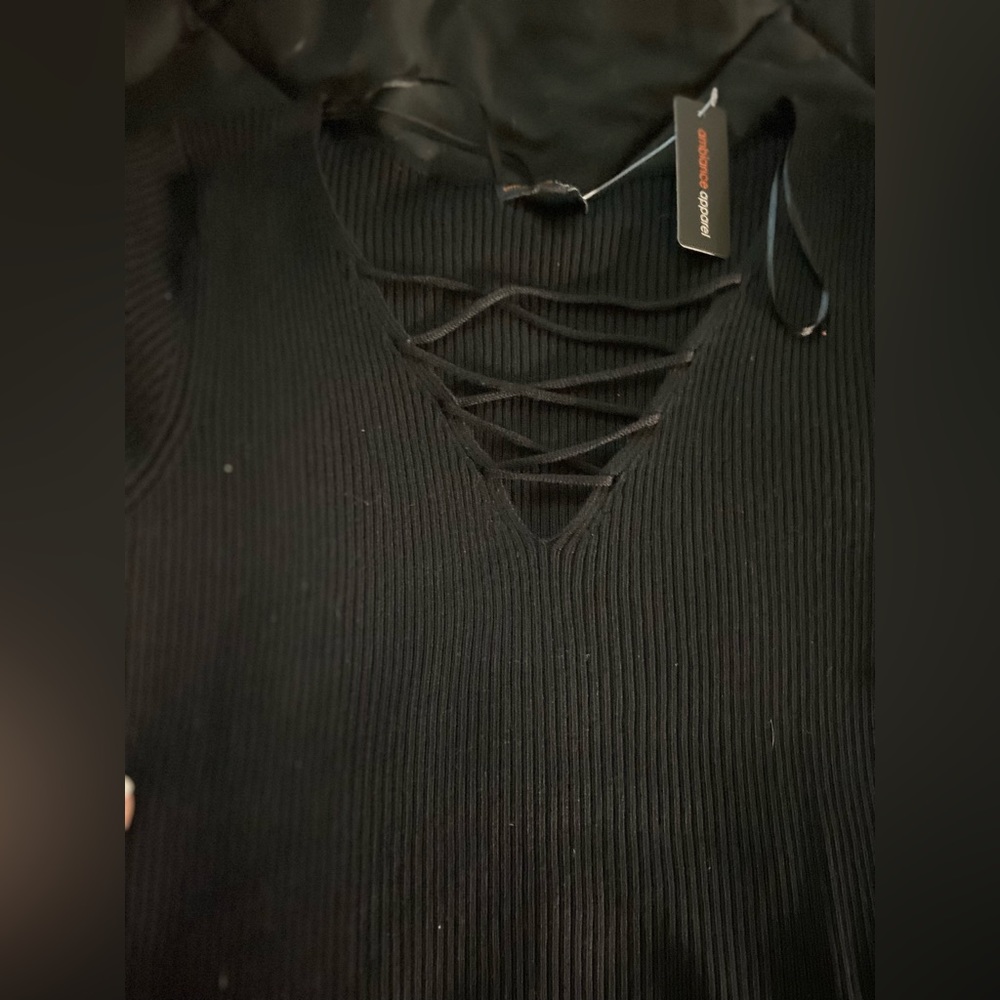 Black sweater
